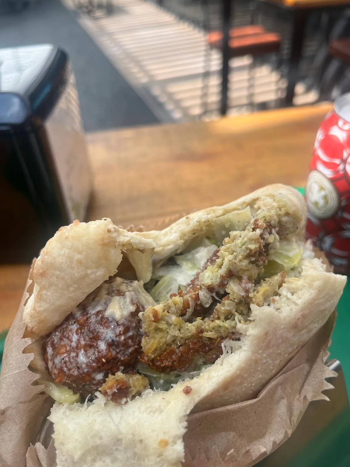 Bolinho Verde - Restaurante Israelense Kasher