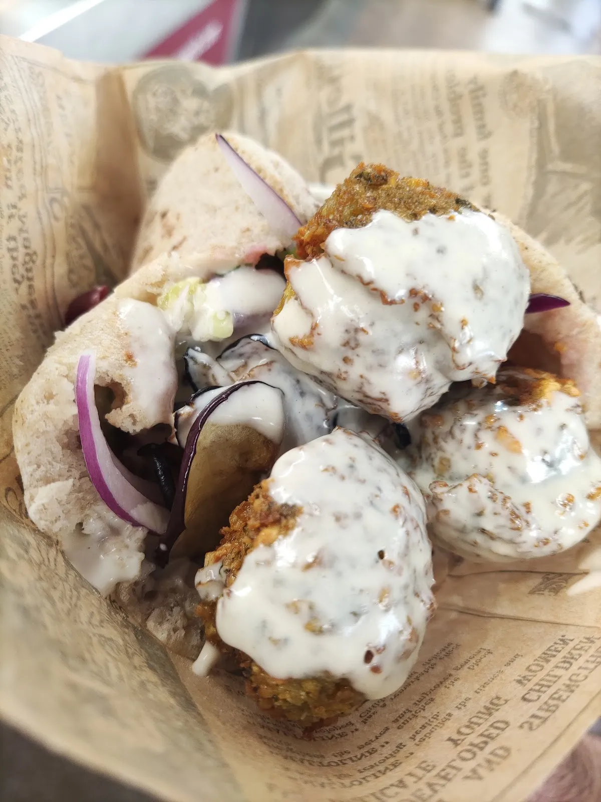 Falafel Vegano - falafel de Shani - comida vegana y Kosher — foto 6