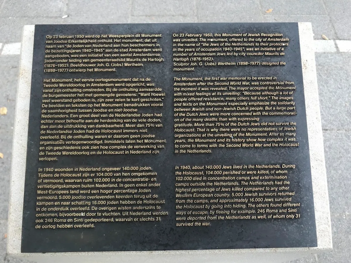 Monument van Joodse Erkentelijkheid — foto 3