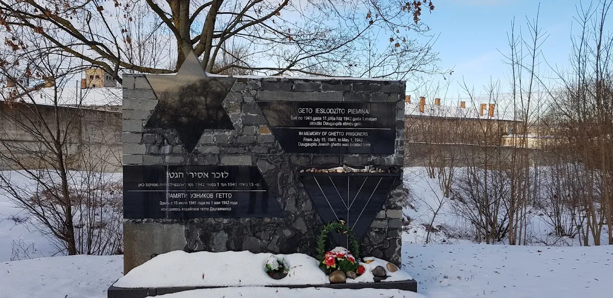 Daugavgrīva Prison, Jewish Ghetto Prisoner Memorial Site — photo 5