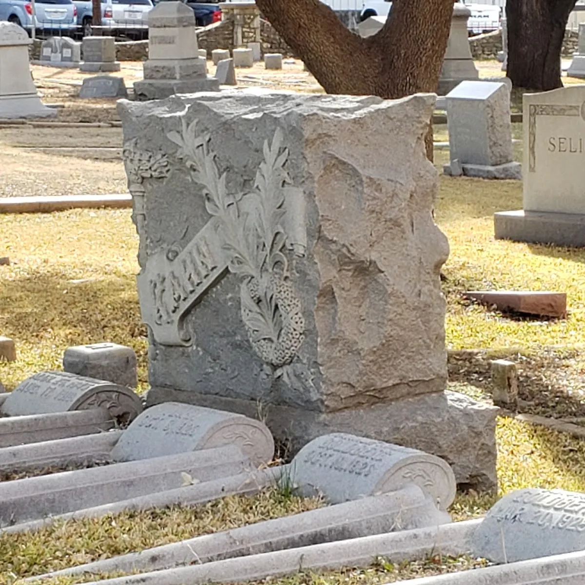 Emanuel Hebrew Rest Cemetery - Texas State Historical Marker — photo 8