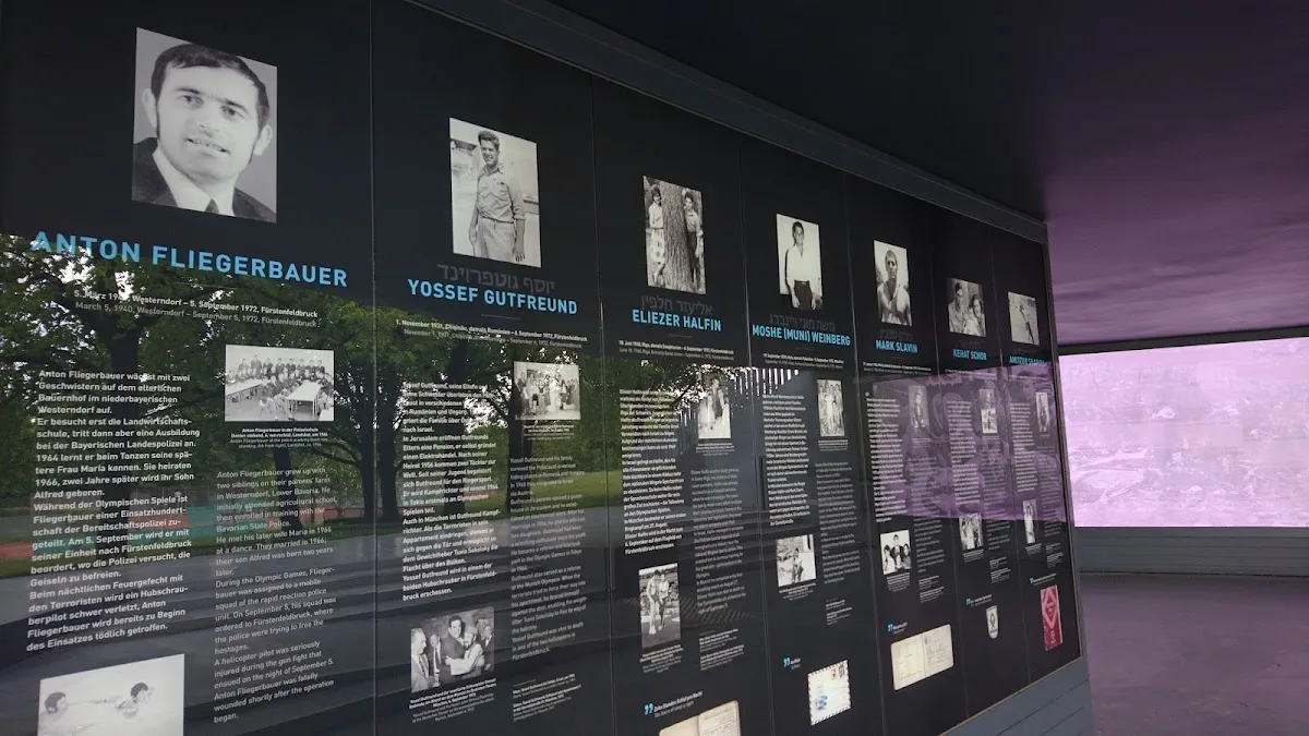 Gedenktafel für die ermordeten israelischen Sportler — foto 4