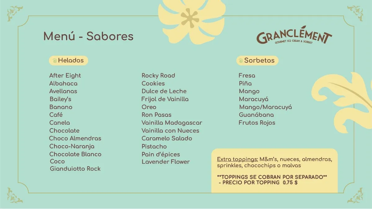 Granclement Gourmet Ice Creams & Sorbets | Casco Viejo — foto 4