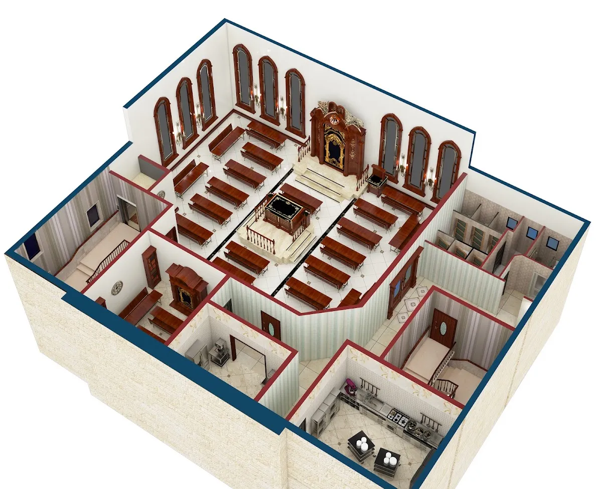Gur Chasidim Synagogue (Rabbi Yanai St) — foto 2