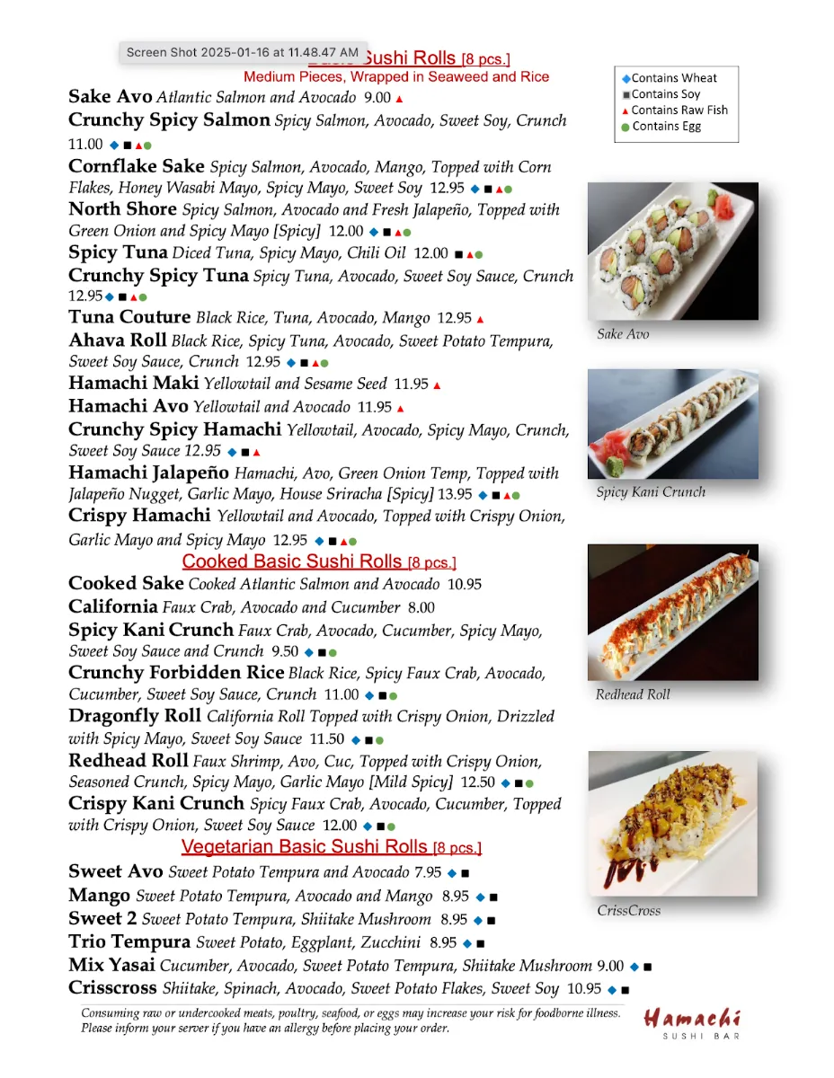Hamachi Sushi Bar — foto 2