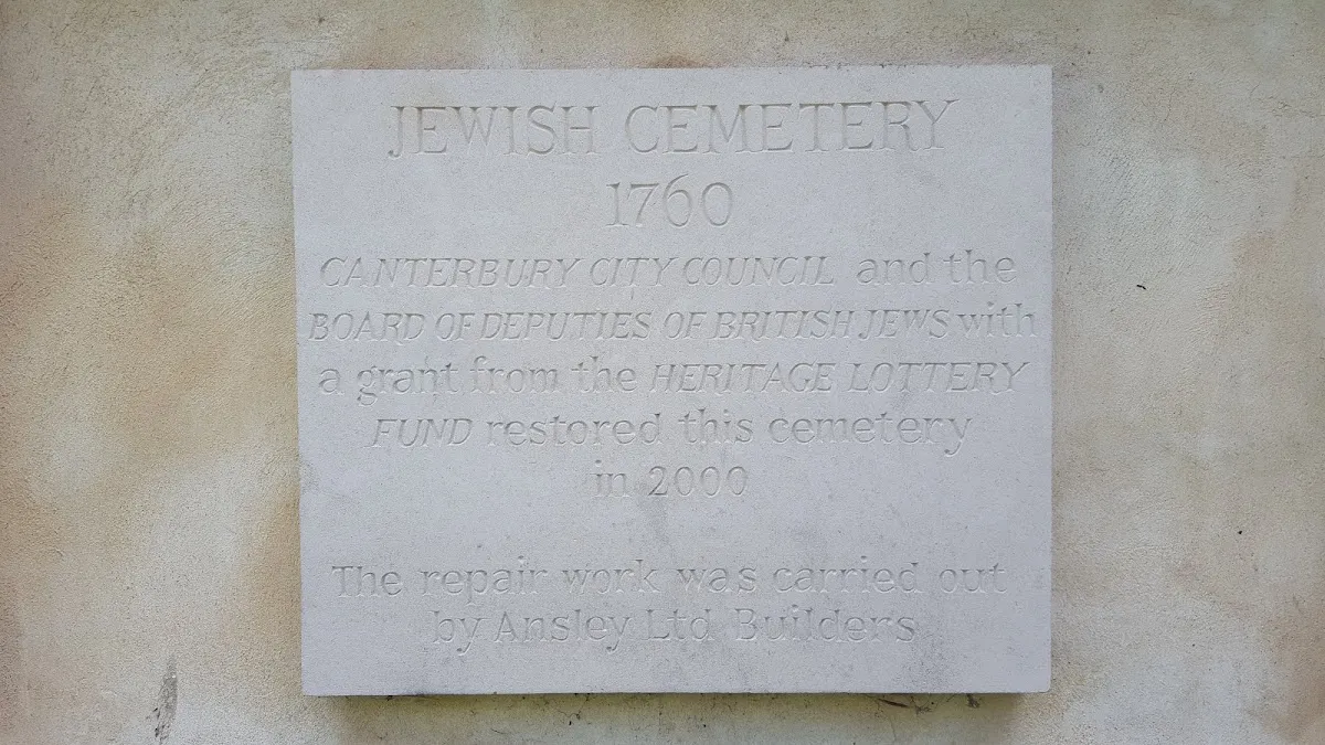 Jewish Cemetery, Canterbury — photo 6