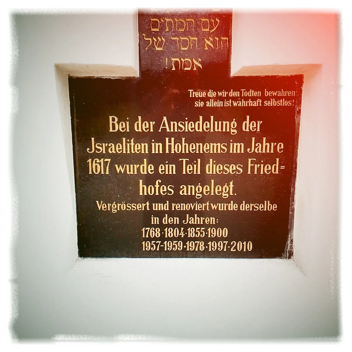 Jüdischer Friedhof Hohenems — foto 6