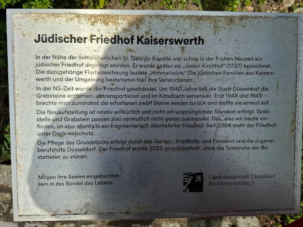 Jüdischer Friedhof Kaiserswerth — photo 7