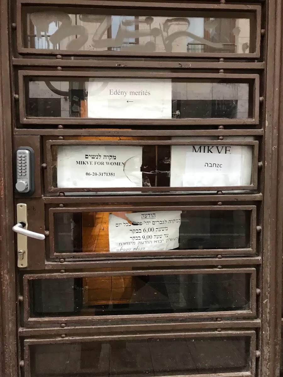 Kazinczy utcai mikve — foto 3