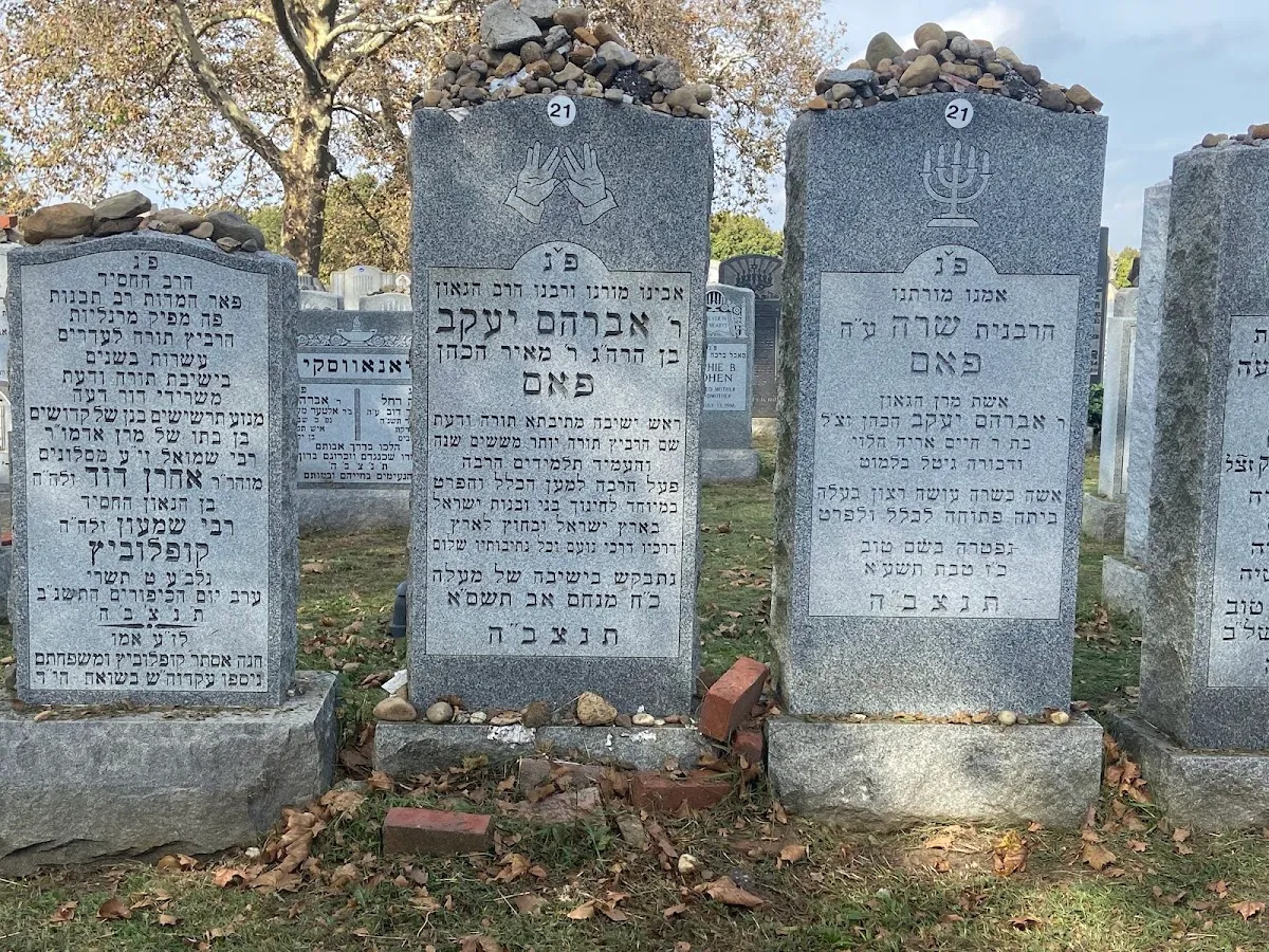 Kever del Rabino Avrohom Yaakov Pam