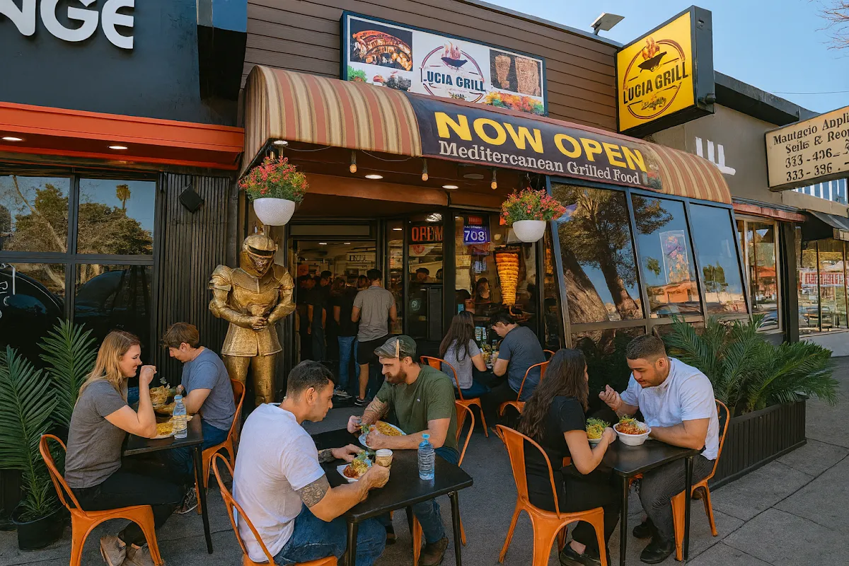Lucia Mediterranean Grill – Mid-City LA | Shawarma • Falafel • Kebab
