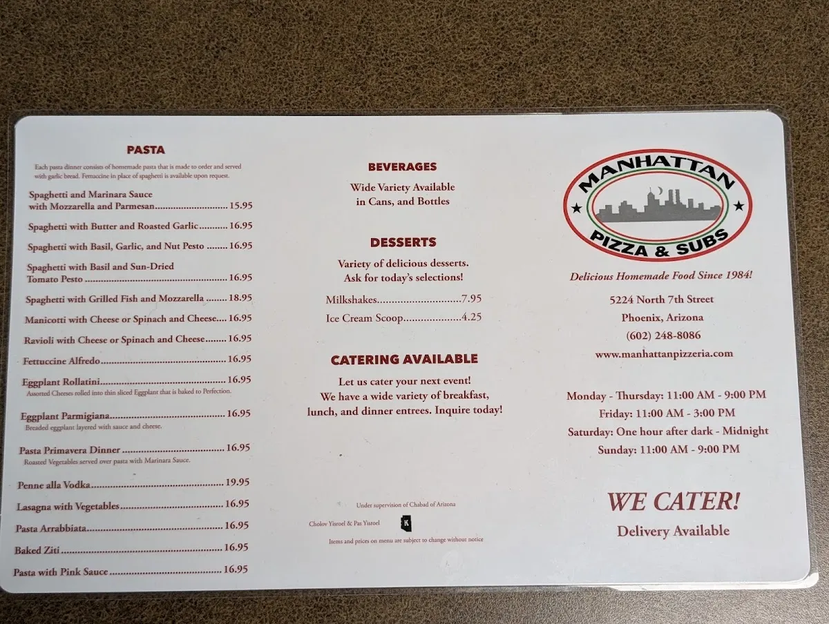 Manhattan Pizza and Subs — photo 2