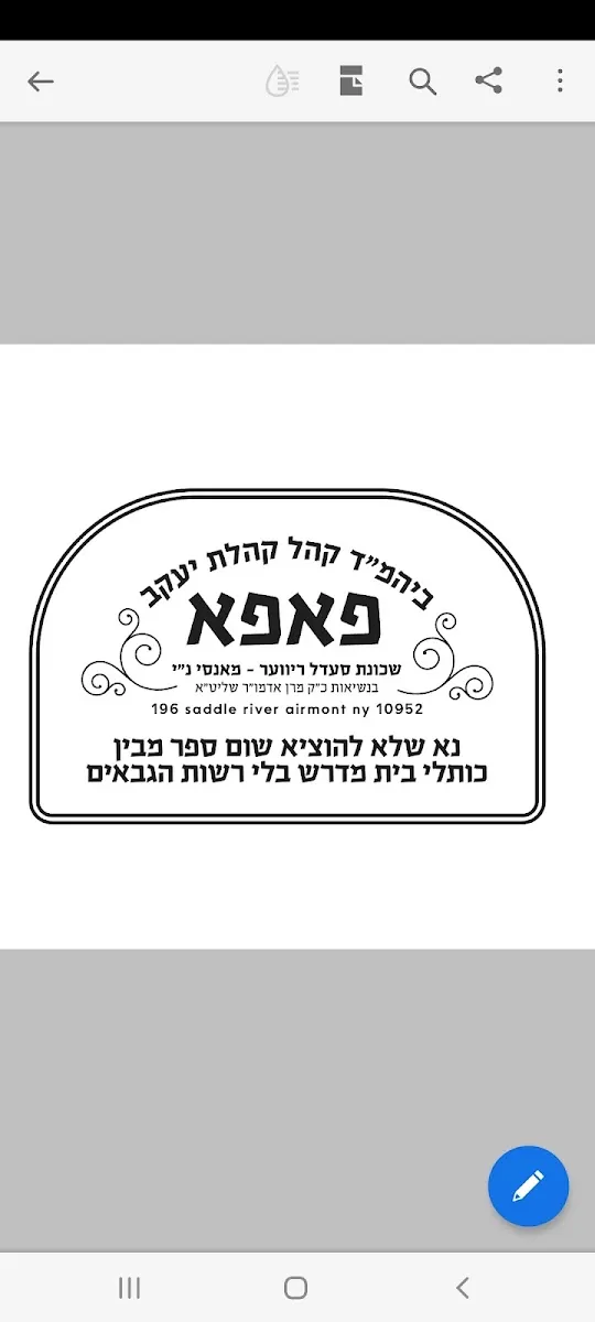 Pupa Shul (Saddle River) - פאפא שול — foto 4