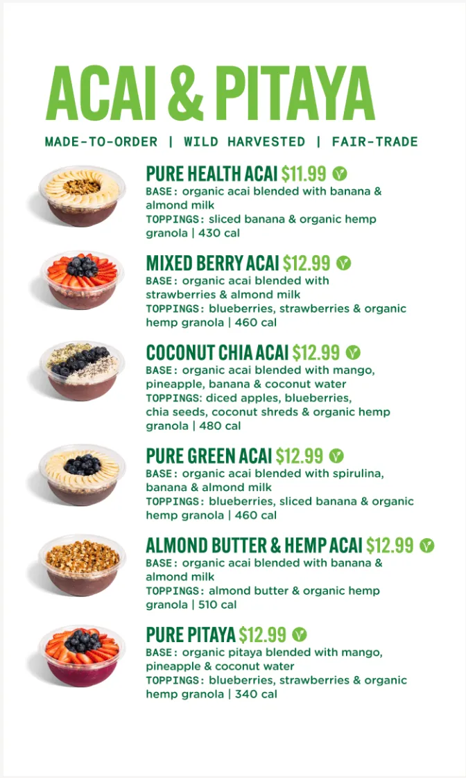 Pure Green - Juice Bar Aventura — foto 2