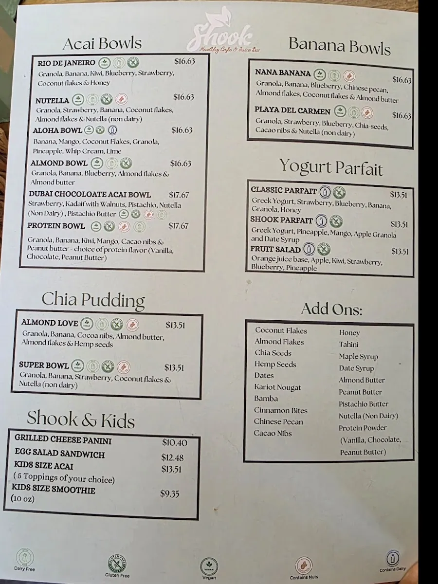 Shook healthy cafe & juice bar — photo 2