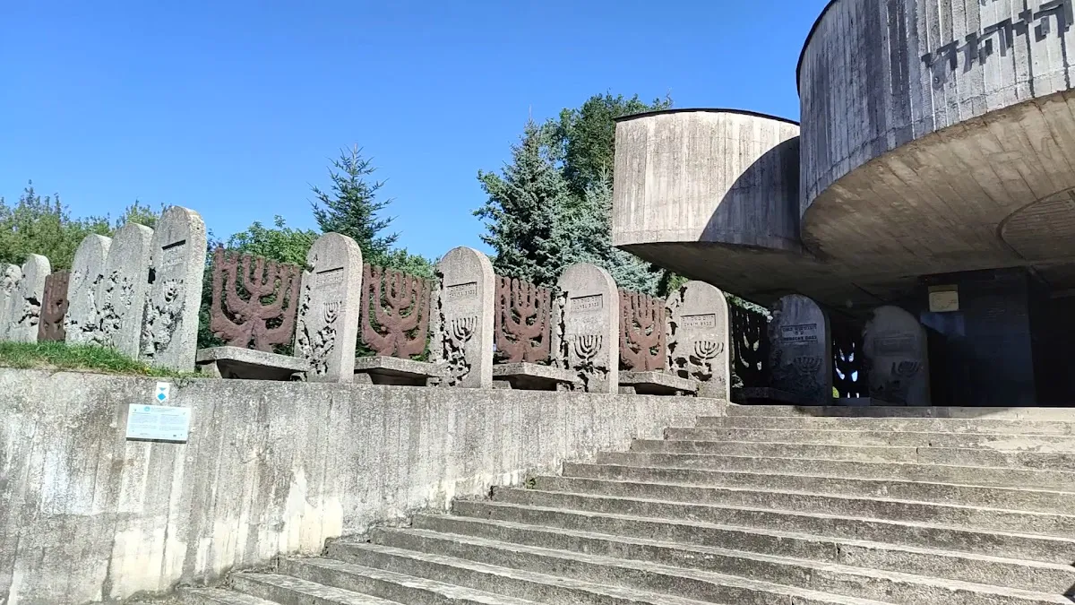 Sinagoga del cementerio nuevo de Lublin — foto 2
