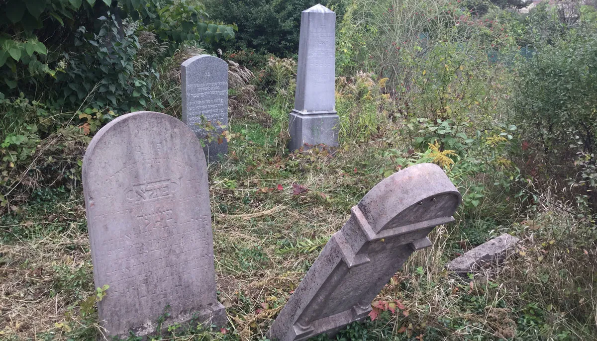 Starý židovský cintorín Lučenec — foto 2