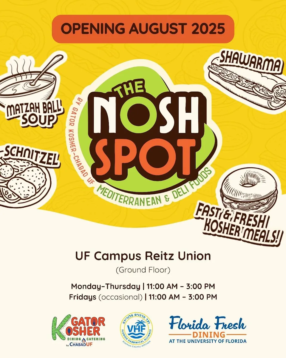 THE NOSH SPOT By Gator Kosher-Chabad UF — photo 5