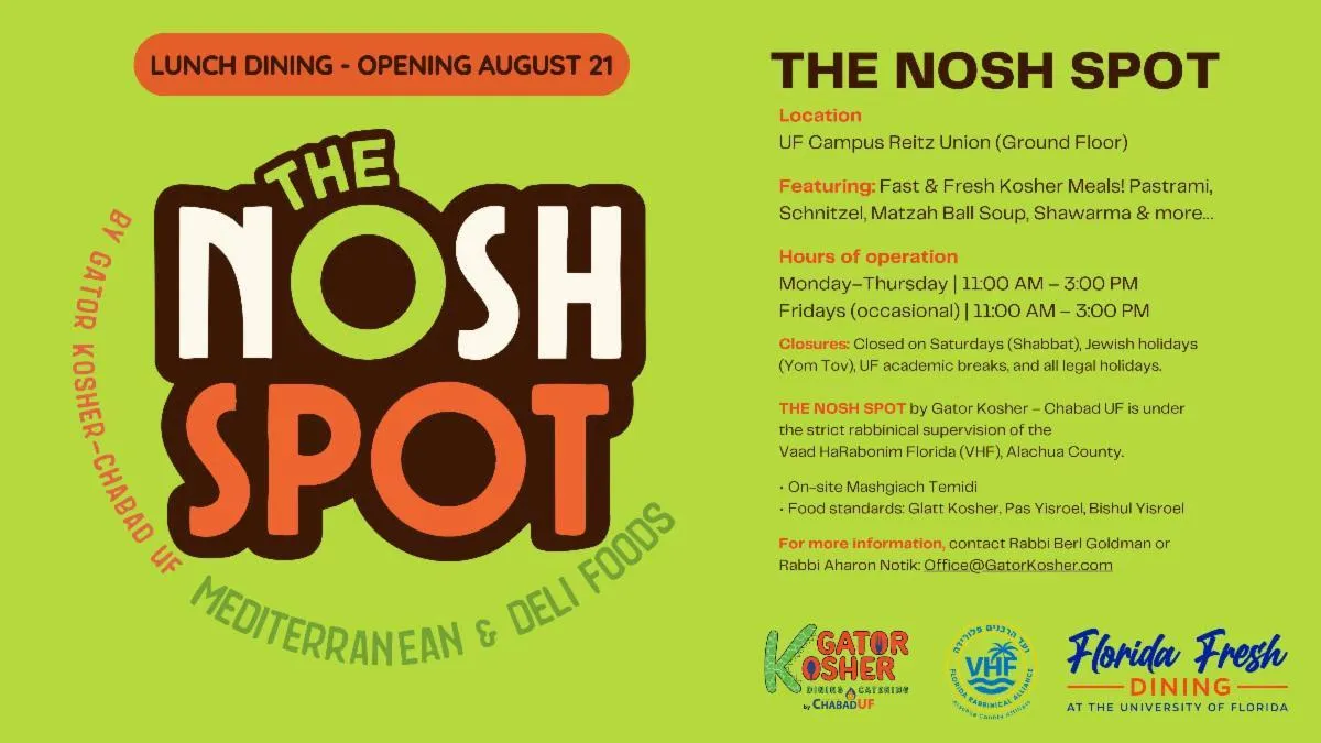 THE NOSH SPOT By Gator Kosher-Chabad UF — photo 6