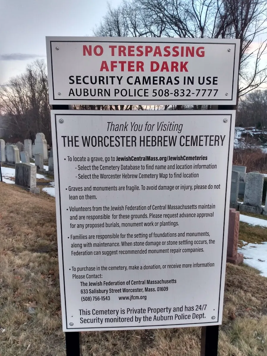 Worcester Hebrew Cemetery — photo 5