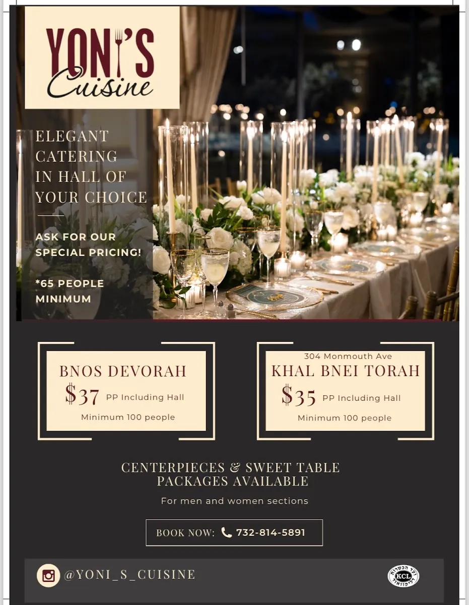Yoni's Cuisine Inc