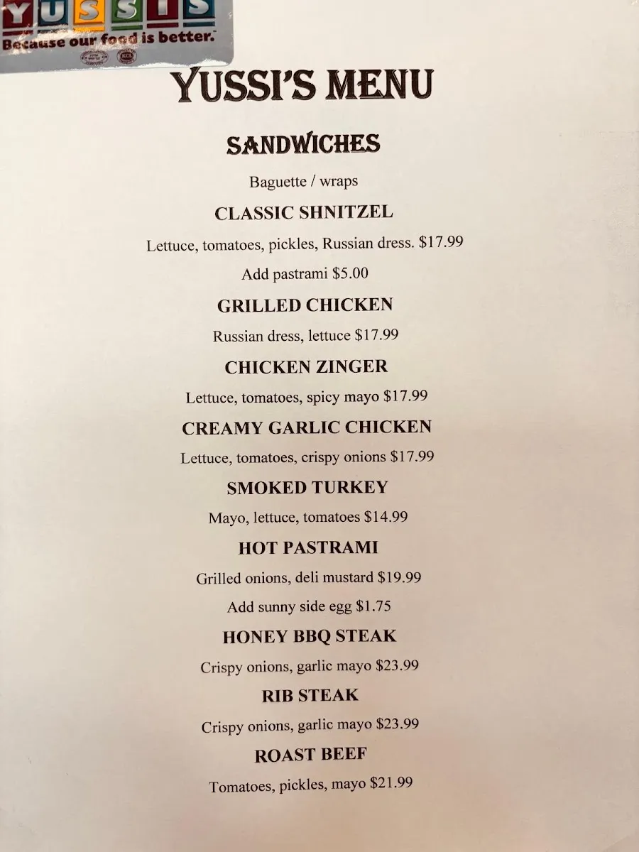 Yussi's Deli — photo 6